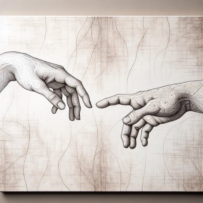 Картина с двумя руками: Искусство, Символизм и Влияние